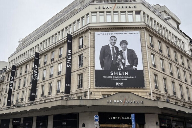 Shein quitte le BHV après sept mois de polémiques