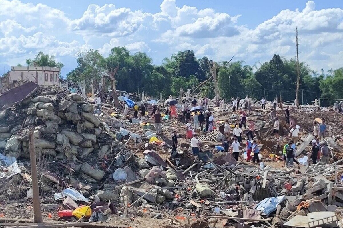 Au moins 55 morts dans une explosion meurtrière dans un village du Myanmar