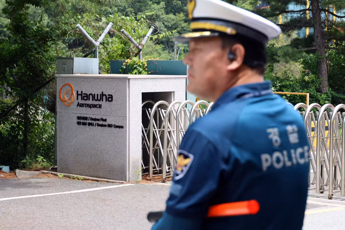 Cinq morts dans une explosion dans une usine de Hanwha Aerospace en Corée du Sud