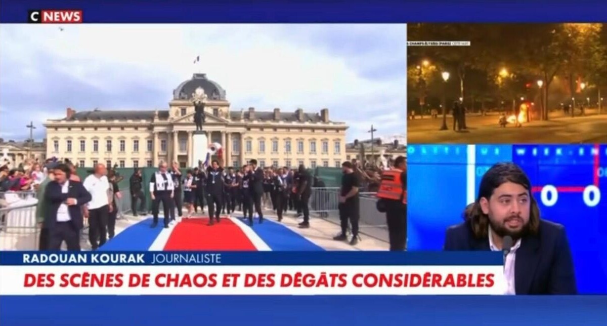 Émeutes après le sacre du PSG : « Ces individus terrorisent la population », dénonce Radouan Kourak