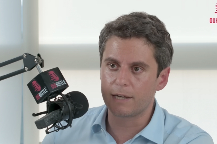 Gabriel Attal, premier candidat à la présidentielle de 2027 invité dans le format YouTube OuiHustle