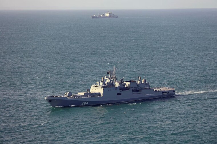Coups de semonce d’une frégate russe près des eaux britanniques : un incident maritime sous haute tension dans la Manche