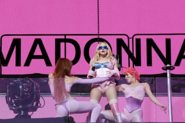 Madonna transforme Times Square en dancefloor géant pour lancer le mois des fiertés