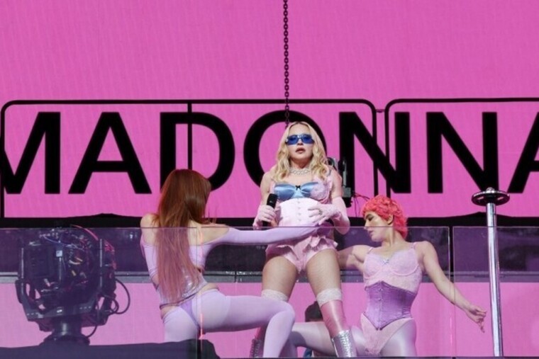 Madonna transforme Times Square en dancefloor géant pour lancer le mois des fiertés