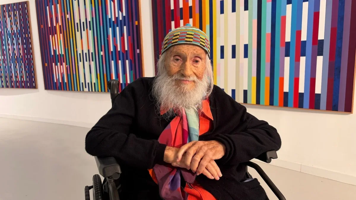 Mort de l’artiste israélien Yaacov Agam, pionnier de l’art cinétique