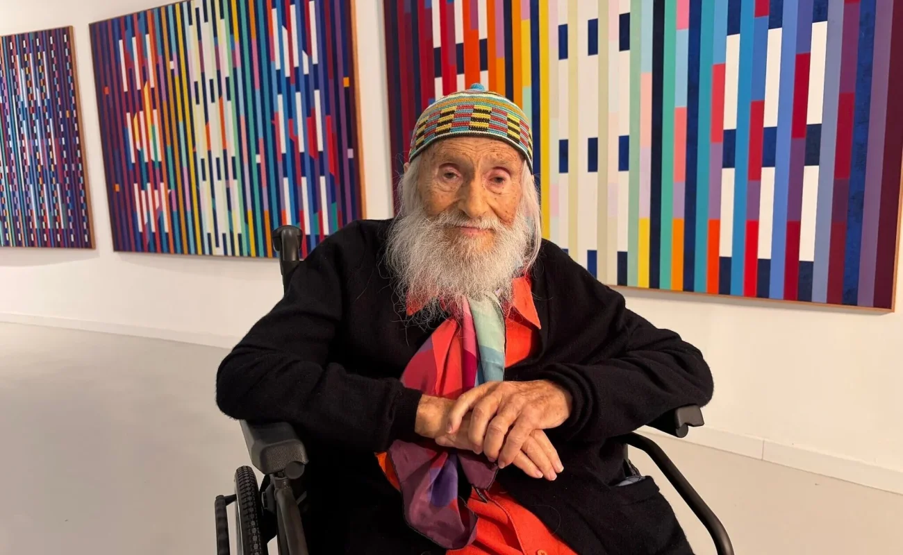 Mort de l’artiste israélien Yaacov Agam, pionnier de l’art cinétique
