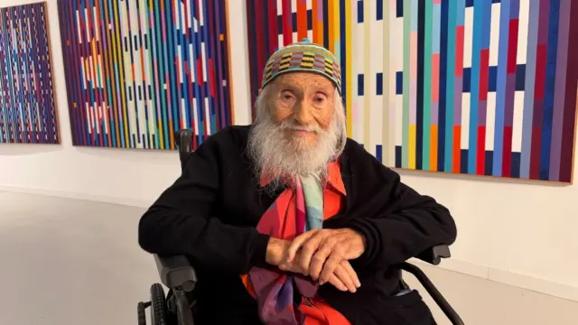 Mort de l’artiste israélien Yaacov Agam, pionnier de l’art cinétique