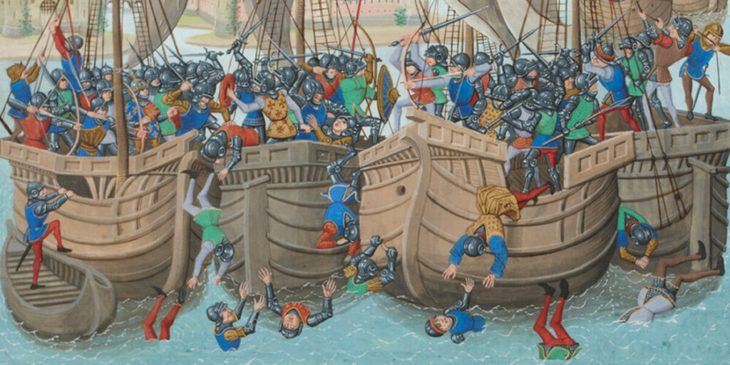 C’était un 24 juin : La flotte française anéantie à la bataille de l’Écluse