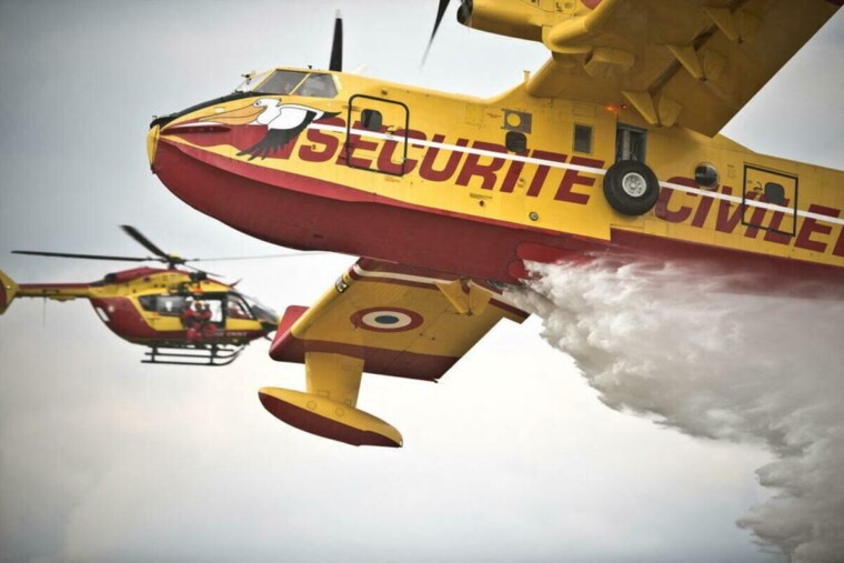 Incendies : deux nouveaux Canadair pour la Sécurité civile, une livraison attendue en 2032