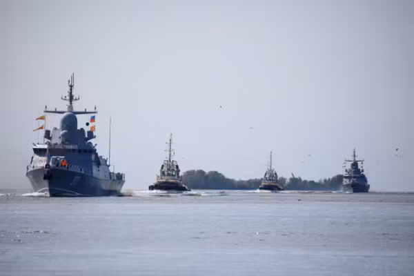 La Russie mène des exercices navals en mer Baltique pendant d'importantes manœuvres de l'OTAN