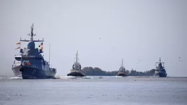 La Russie mène des exercices navals en mer Baltique pendant d&rsquo;importantes manœuvres de l&rsquo;OTAN — photo
