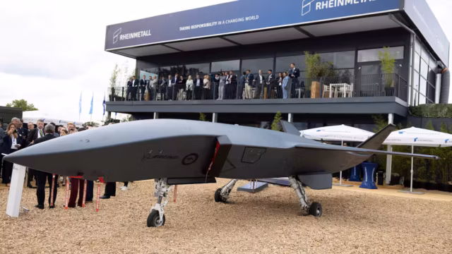La course au réarmement en Europe propulse les drones de combat « ailiers » au premier plan — photo
