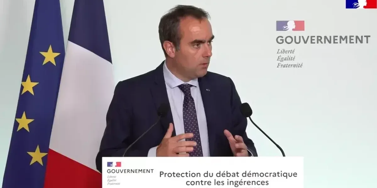Lecornu annonce un projet de loi contre les ingérences étrangères avant 2027