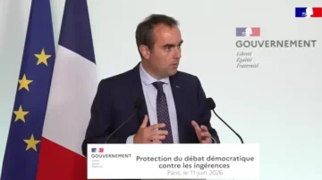 Lecornu annonce un projet de loi contre les ingérences étrangères avant 2027