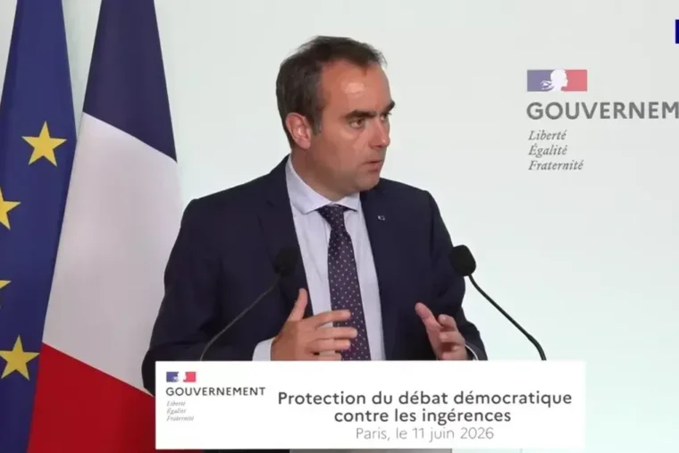 Lecornu annonce un projet de loi contre les ingérences étrangères avant 2027