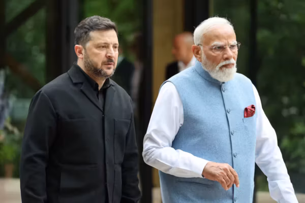 Zelensky et Modi renforcent leurs liens : l’Ukraine cherche un soutien accru de l’Inde