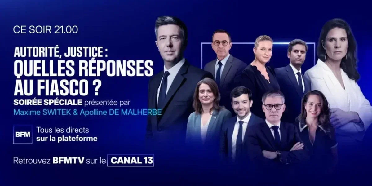 Les chefs de parti réunis sur BFMTV après la mort de Lyhanna : ce qu'il faut retenir