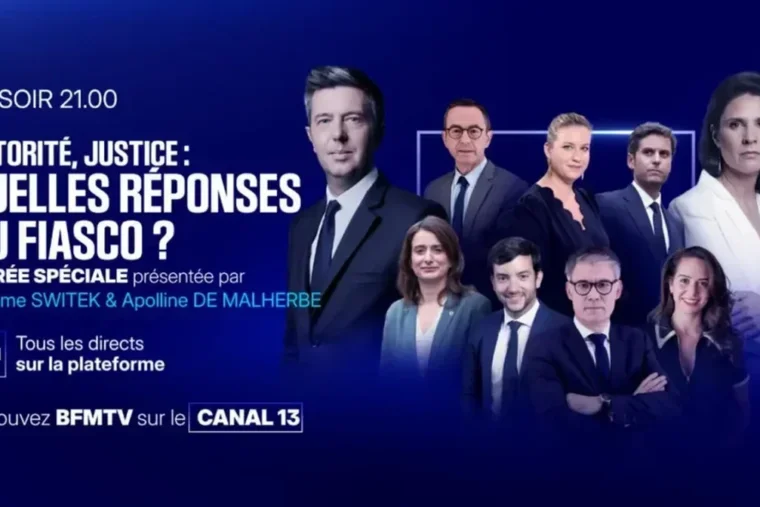 Les chefs de parti réunis sur BFMTV après la mort de Lyhanna : ce qu'il faut retenir