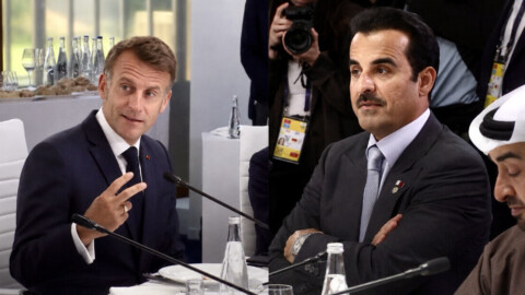 «Il fait semblant d’être content»: l’émir du Qatar chambre Macron sur la Ligue des champions du PSG. (Vidéo : AFP)