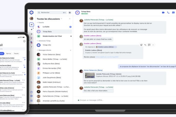 Tchap, il servizio di messaggistica sicura del governo francese, vittima di un attacco informatico.