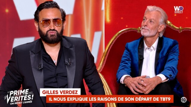 VIDÉO - L'énorme prank de Gilles Verdez, qui fait croire en direct qu'il quitte TBT9 et Cyril Hanouna