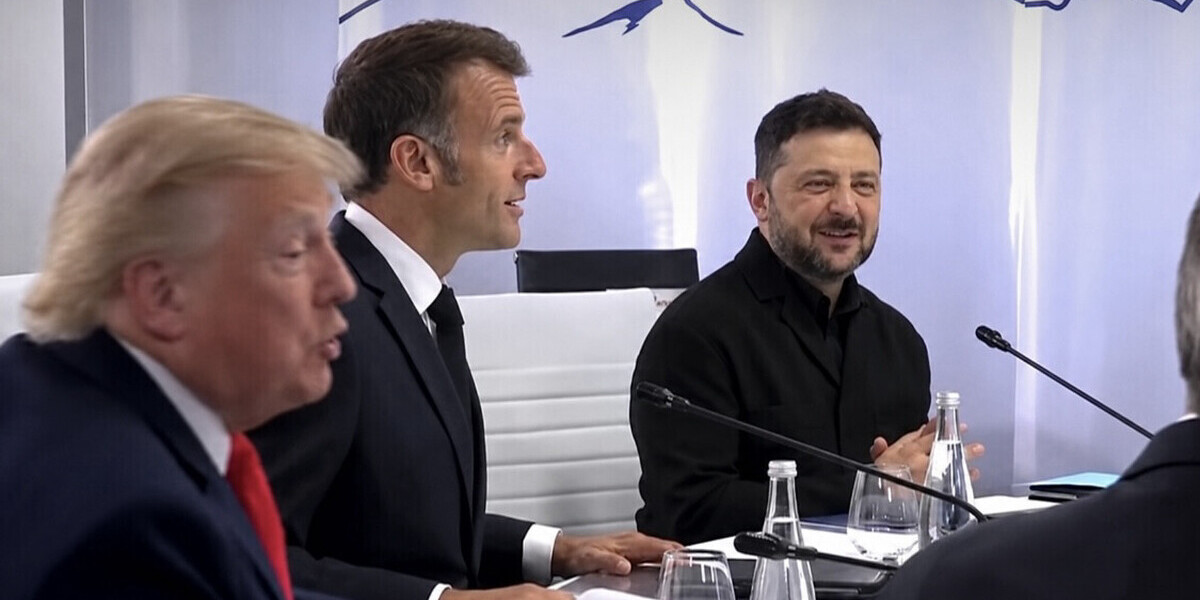 G7 d’Évian : Trump, Macron et Zelensky entrent dans le dur
