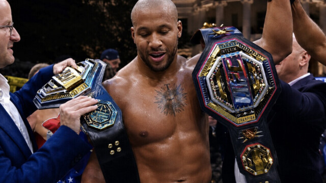 Ciryl Gane bat Alex Pereira à la Maison Blanche et devient champion intérimaire des poids lourds de l’UFC