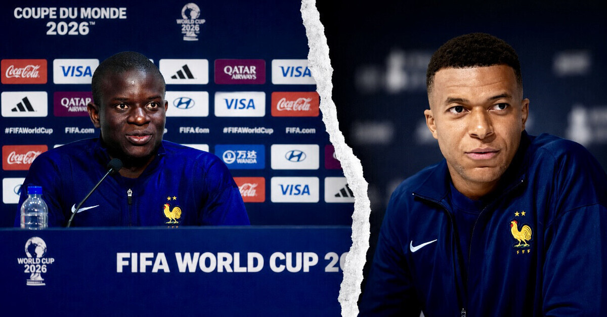France-Senegal: Kanté replaces Mbappé at the press conference. Deschamps wants to spare him a car ride.