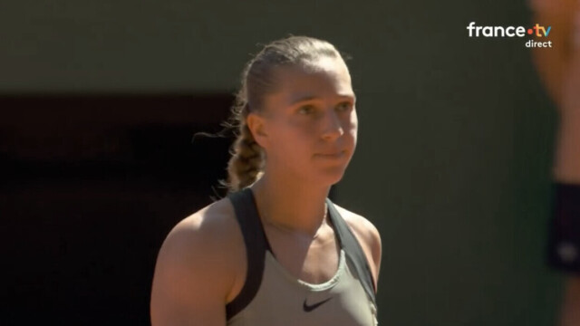 — Roland-Garros : Diane Parry sortie sèchement. Comme d’habitude, il n’y a plus de Français en lice