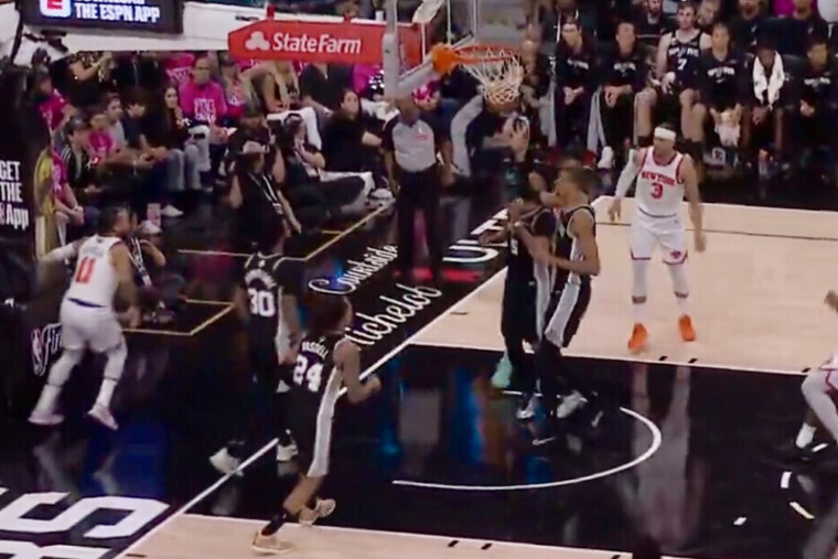 — Finales NBA : les Knicks renversent les Spurs, Wembanyama tombe dans le piège du premier match
