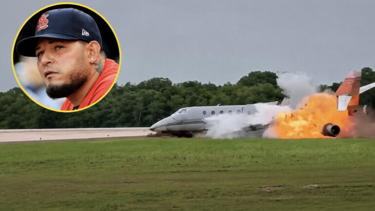 VIDÉO – Crash mortel du jet privé de l’ex-star du baseball Yadier Molina
