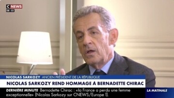 Nicolas Sarkozy rend hommage à Bernadette Chirac, décédée à 93 ans
