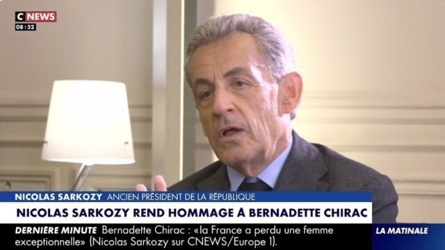 Nicolas Sarkozy rend hommage à Bernadette Chirac, décédée à 93 ans Nicolas Sarkozy rend hommage à Bernadette Chirac, décédée à 93 ans