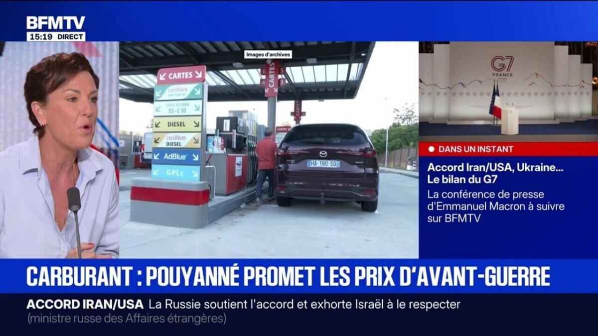 Patrick Pouyanné promet une baisse des prix des carburants, mais la attend