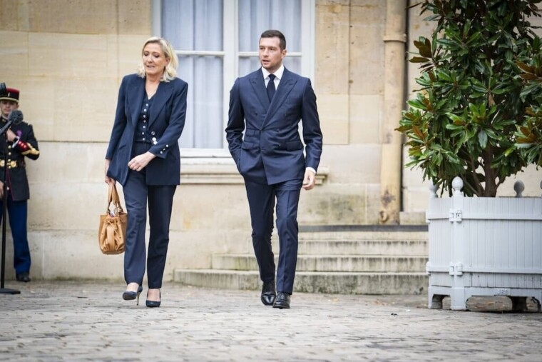 Présidentielle 2027 : Bardella et Le Pen dominent les intentions de vote