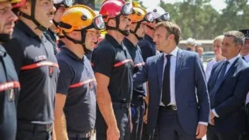 Emmanuel Macron attendu ce lundi en Gironde pour soutenir les forces mobilisées face aux incendies