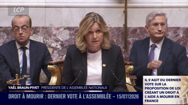 Fin de vie : l’Assemblée adopte définitivement le droit à l’aide à mourir Fin de vie : l’Assemblée adopte définitivement le droit à l’aide à mourir