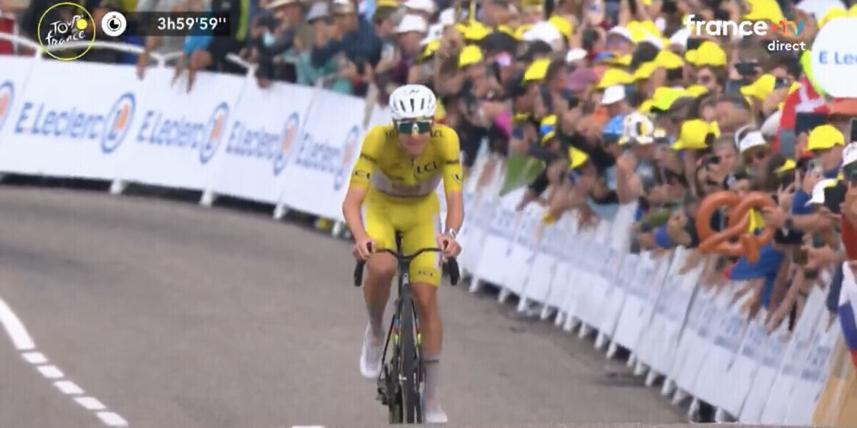 Tour de France : Pogacar s’impose, Seixas prend le maillot blanc et se rapproche du podium