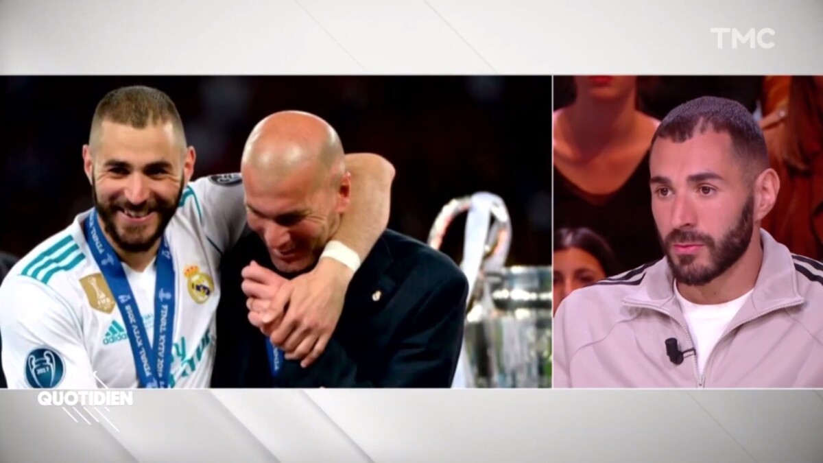 "C’est une légende, c’est le grand frère" : Karim Benzema adoube Zinédine Zidane à la tête des Bleus