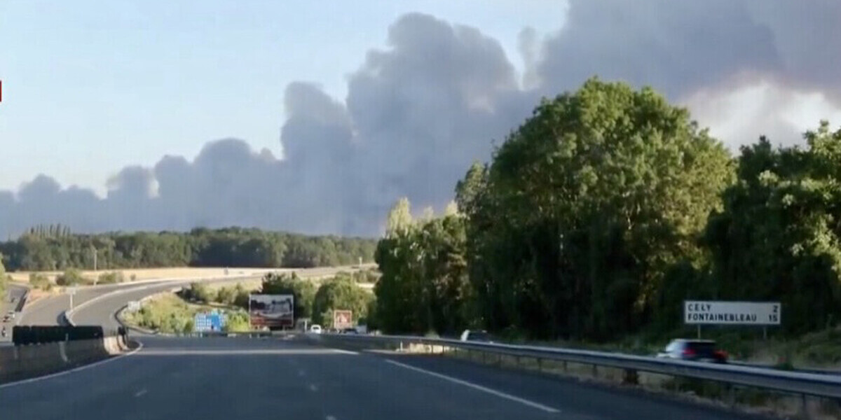 Incendies en Seine-et-Marne : les autoroutes A5 et A6 fermées, la circulation fortement perturbée