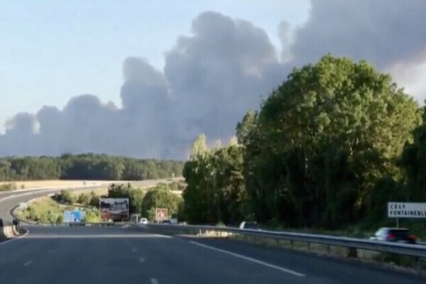 Incendies en Seine-et-Marne : les autoroutes A5 et A6 fermées, la circulation fortement perturbée