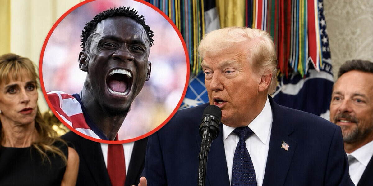 Dingue ! Trump reconnaît avoir demandé à la FIFA la suspension du carton rouge du joueur américain Balogun