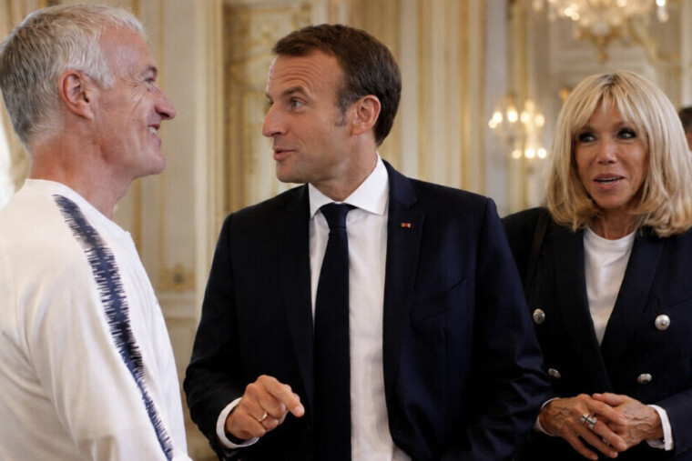 Pendant la finale du Mondial, Emmanuel Macron a reçu Didier Deschamps à l’Élysée pour un dîner d’adieu