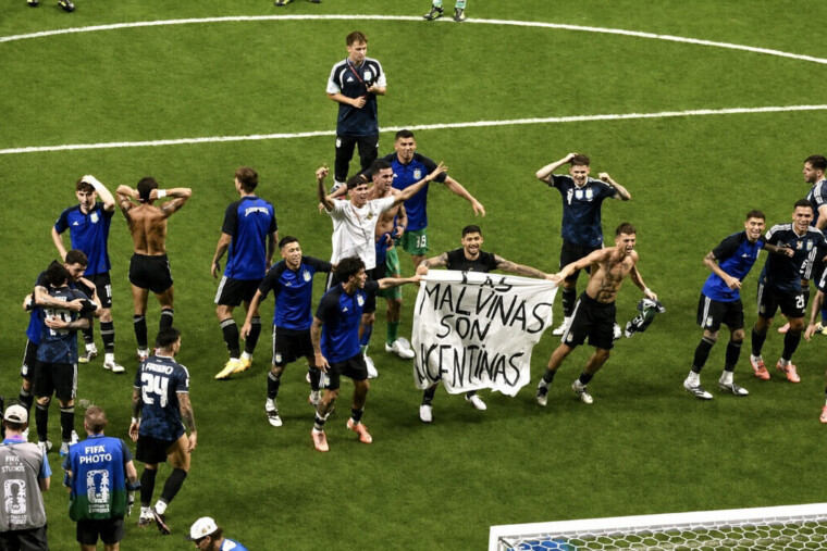 Mondial - L’Argentine risque une sanction après la banderole «Les Malouines sont argentines» brandie contre l’Angleterre. Mais sera-t-elle punie ?
