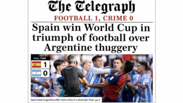 — «Football 1, Crime 0» : là presse anglaise étrille l’Argentine après la finale de la Coupe du monde