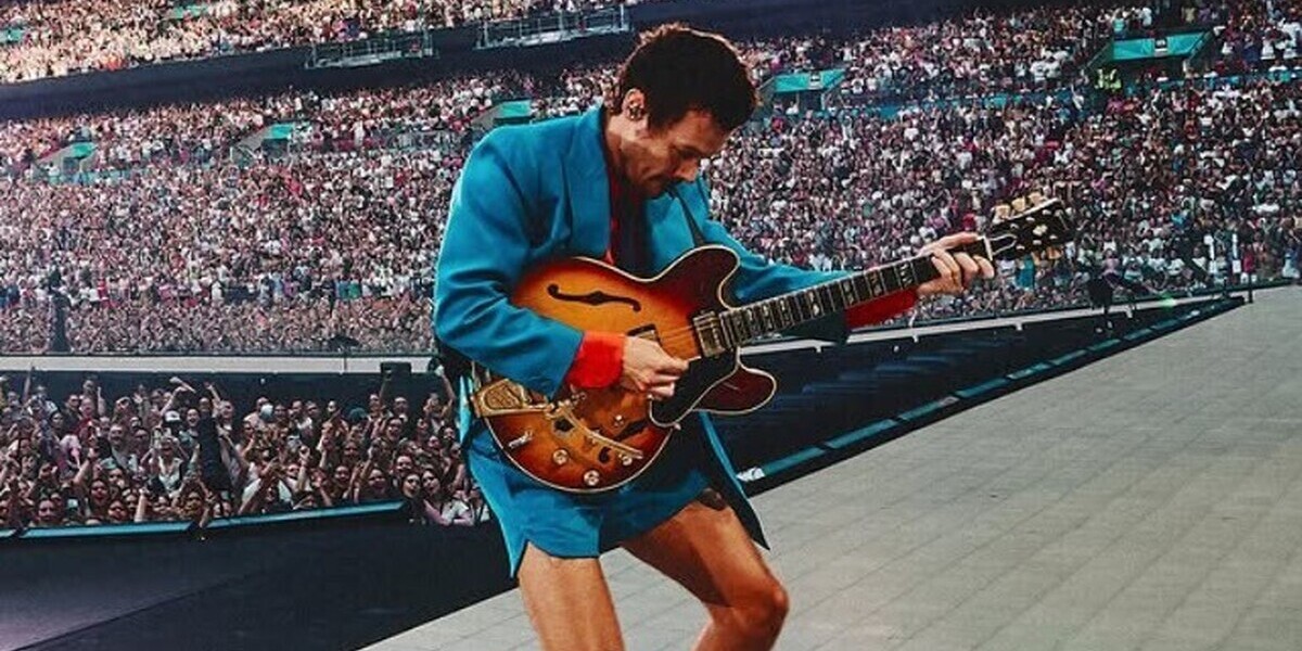 Harry Styles entre au Guinness des records avec douze concerts à Wembley, devant Coldplay. (Instagram Harry Styles)