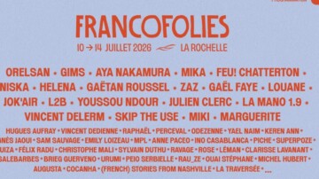 Francofolies de La Rochelle : Aya Nakamura, Orelsan et Julien Clerc attendus sous une chaleur écrasanteFrancofolies de La Rochelle : Aya Nakamura, Orelsan et Julien Clerc attendus sous une chaleur écrasante