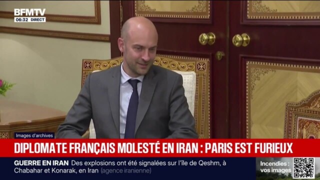 Iran : deux diplomates français interpellés à Téhéran, l’un d’eux victime de violences physiques Iran : deux diplomates français interpellés à Téhéran, l'un d'eux victime de violences physiques
