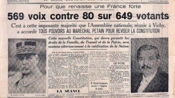 C'était un 10 juillet : Le vote des pleins pouvoirs à Pétain, mort de la IIIe République