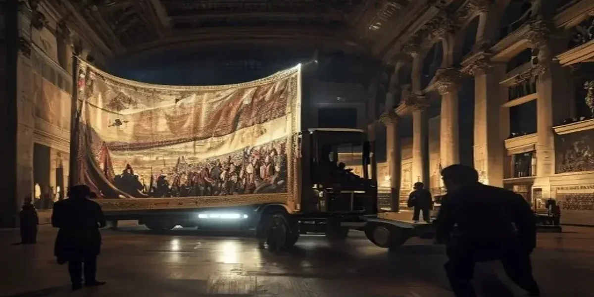 La tapisserie de Bayeux arrive à Londres pour un prêt exceptionnel d’un an